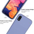 thumbnail image 3 of FYBTO Liquid Silicone Case for Samsung Galaxy A10e, Gel Rubber Full Body Protection Shockproof Cover Slim Fit Case Drop Protection Case (Red), 3 of 5
