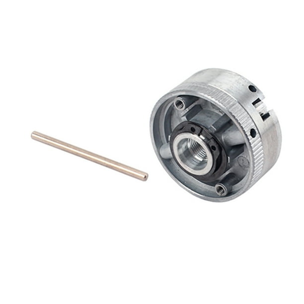 Advancent Abrazadera de mandriles de torno Manual de 3 mordazas de acero inoxidable autocentrante Mini herramientas de modificación de Accesorios para instrumentos musicales