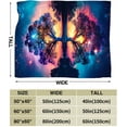 thumbnail image 5 of Christian Blanket Cross Hand of God Throw Blanket for Men Kids Teenagers Soft Cozy Warm Fuzzy Fleece Religious Christ Decor Blanket Gifts for Boys Women Girls Couch Sofa Bed 50"X40", 5 of 5