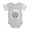 Heather Gray, variant on CafePress - Cute Element Silcon Si - Cute Infant Baby Football Bodysuit