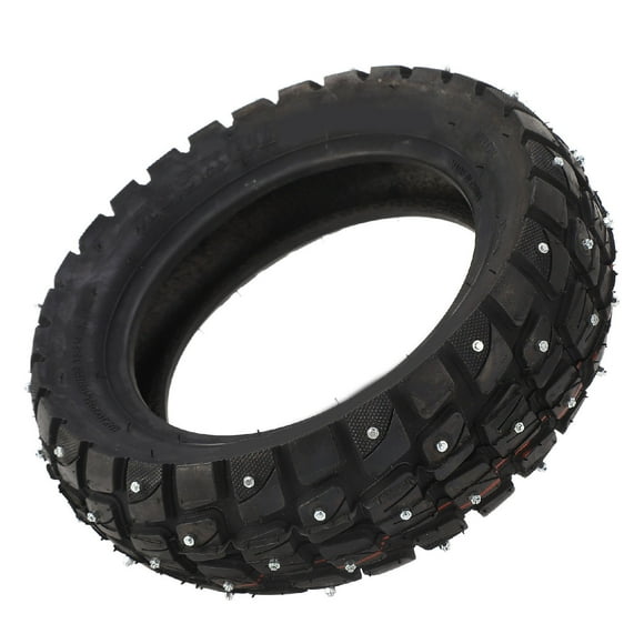 255X80 Snow Tire, 10in Off Road Replacement Tire Antislip Shock Absorption Rubber for Winter Adventures