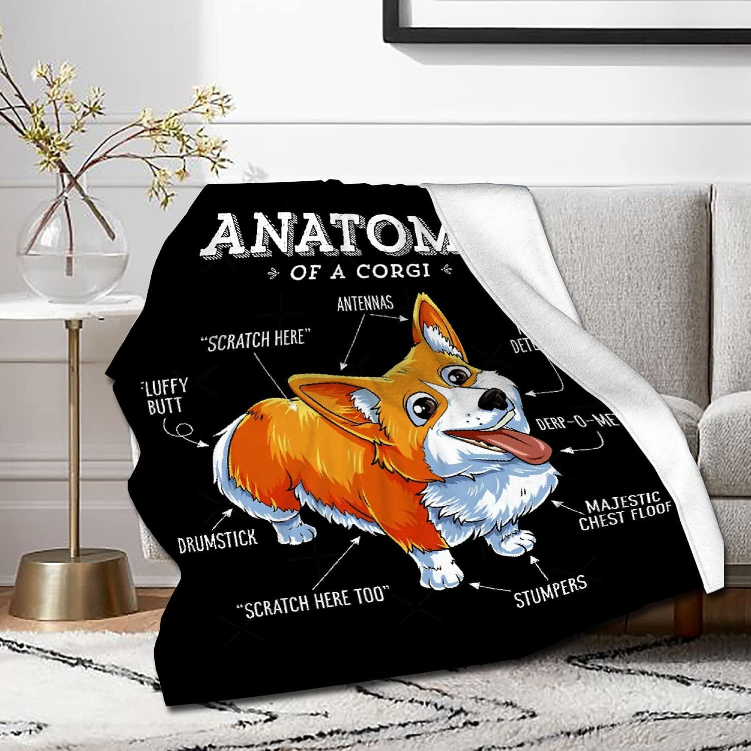 Corgi blanket new arrivals