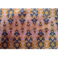 thumbnail image 4 of oneOone Cotton Silk Fabric Swirl Ikat Decor Fabric Printed BTY 42 Inch Wide, 4 of 4