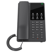 Grandstream GHP621 Compact VOIP Hotel Phone in Black