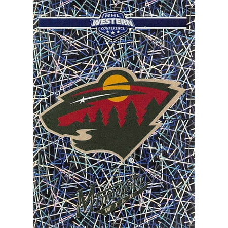 Minnesota Wild Nhl Card - 2018-19 Panini NHL Stickers #395 Minnesota Wild Logo FOIL Hockey Card
