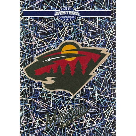 2018-19 Panini NHL Stickers #395 Minnesota Wild Logo FOIL Hockey