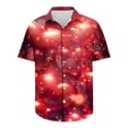 thumbnail image 4 of biudgviw Hawaiian Shirt for Men Lightweight Heart Print Graphic Tee Tops Summer Beach Short Sleeve Casual T Shirt S-XXXL, 4 of 5