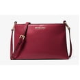 thumbnail image 2 of Michael Kors Women's Outlet Trisha Medium Pebbled Leather Crossbody Bag (Cherry) 35H1G9TC8L-Cherr, 2 of 5