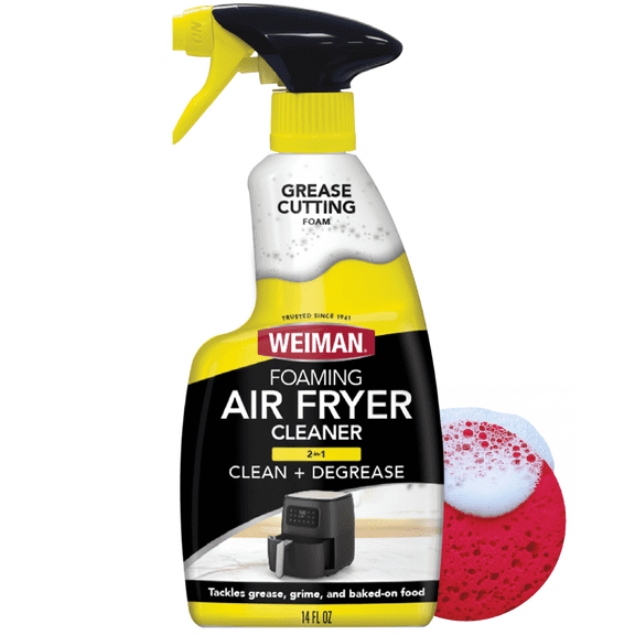 Weiman Foaming Air Fryer Cleaning Kit, Cleaner & Degreaser 14 fl oz