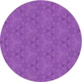 thumbnail image 1 of Ahgly Company Machine Washable Indoor Round Transitional Dark Orchid Purple Area Rugs, 4' Round, 1 of 7