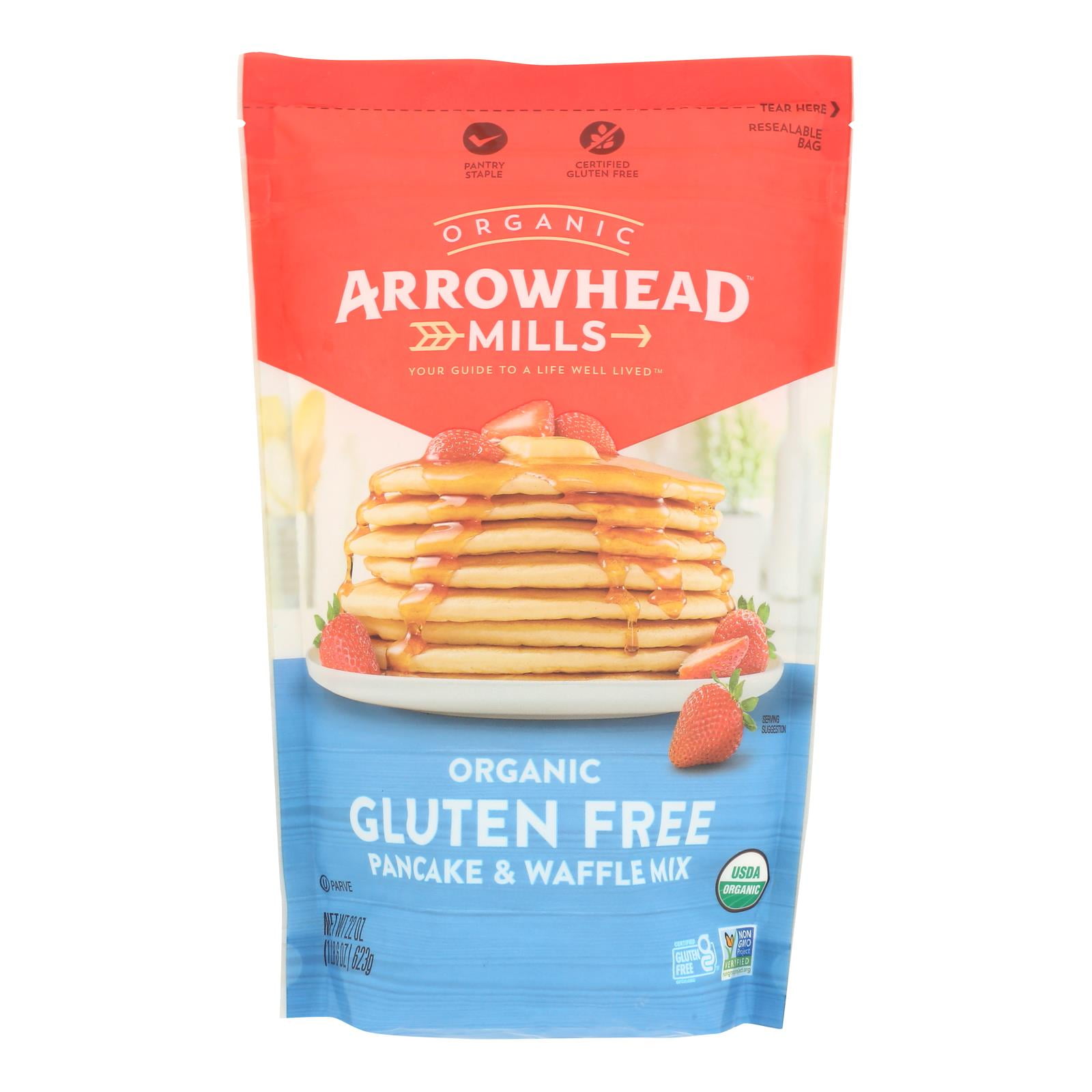 Arrowhead Mills Organic Gluten-Free Pancake & Waffle Mix