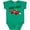 Kelly Green, variant on Inktastic Born to Race Red Race Car Boys or Girls Baby Bodysuit