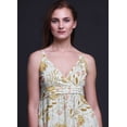 thumbnail image 3 of Bimba Robe Bohème de Plage Longue Sans Manches à Bretelles Imprimée Florale pour Femme - XX-Grand, 3 of 6