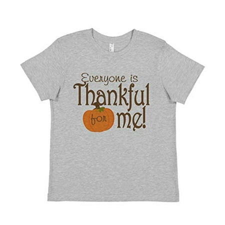 

7 ate 9 Apparel Baby s Thankful for Thanksgiving Shirt Grey