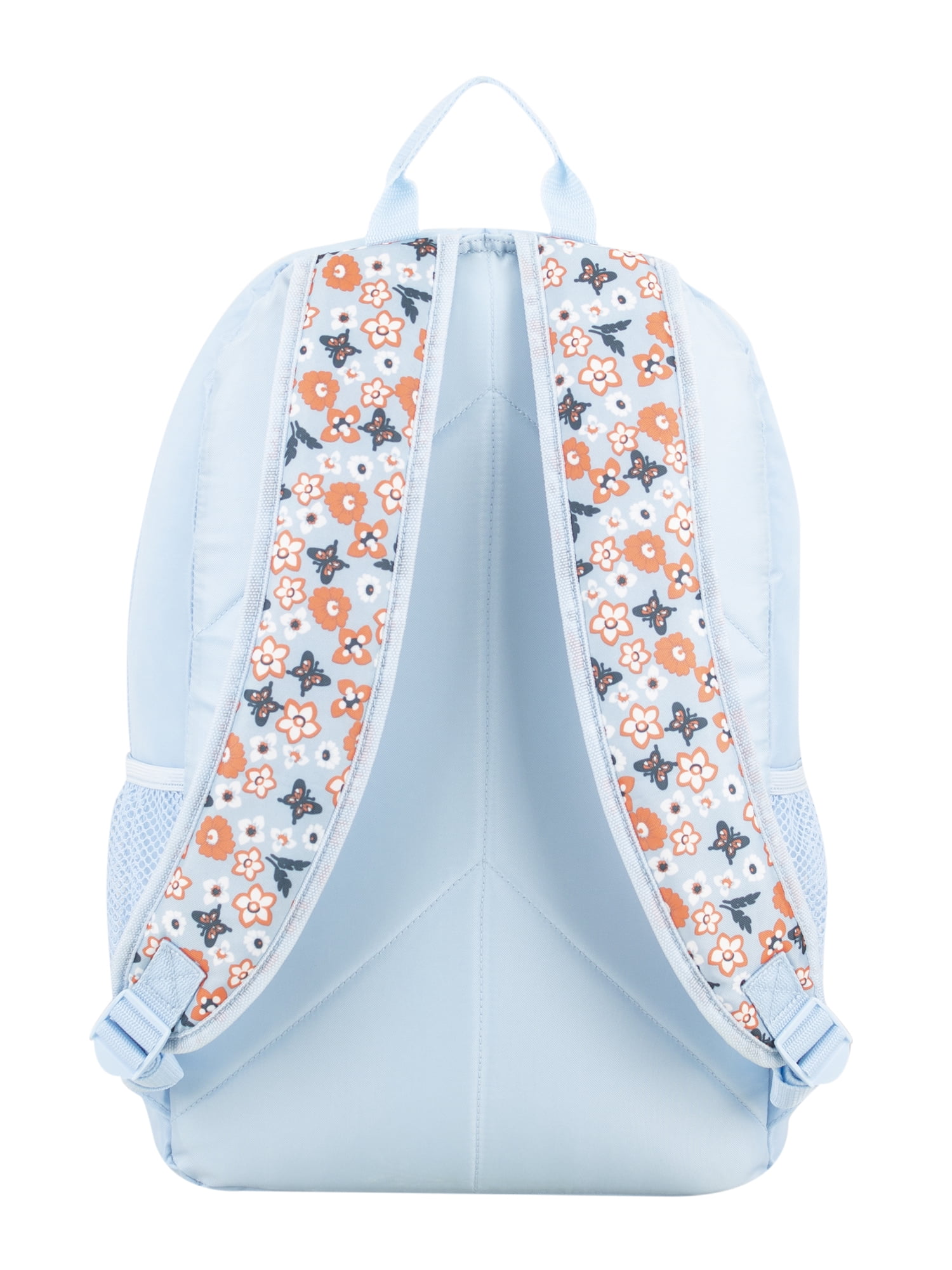 Eastsport Classic Dome Backpack with Matching Pencil Case, Butterfly Flowers