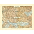 thumbnail image 2 of Baedeker 14x12 White Modern Wood Framed Museum Art Print Titled - Danube River Passau Strudel Austria - Baedeker, 2 of 4