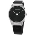 thumbnail image 1 of CALVIN KLEIN Classique Quartz Cadran Noir Dames Montre K4D211CY, 1 of 2