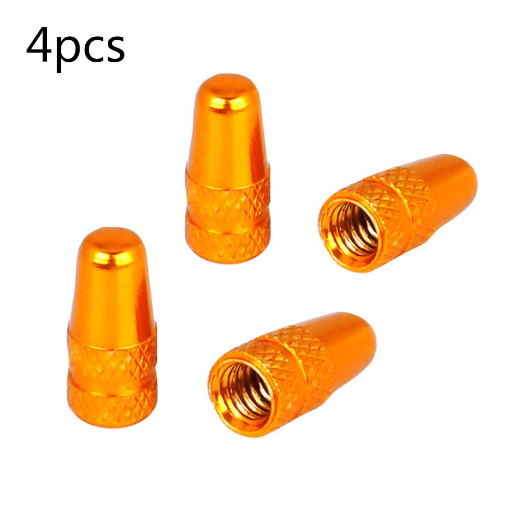 4 x Bike Bicycle Aluminium Valve CAP Dust Cover MTB FIX Road Race