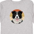 thumbnail image 4 of Inktastic Border Collie Cute Dog Boys or Girls Long Sleeve Toddler T-Shirt, 4 of 5