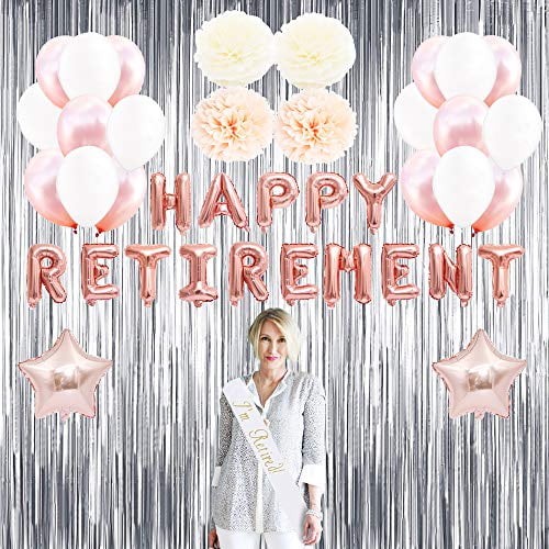 Retirement Party Decorations for Women, Supplies Includes Im Retired