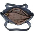 thumbnail image 3 of Anna by Anuschka Women’s Hand Painted Genuine Leather Shoulder Bag - Doble Magnetic Closure, Partitioned Compartment, Cell- and Multipurpose pockets, Double Shoulder Strap, 3 of 6