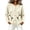 White, variant on Women's Floral Embroidered Cardigan Button Down Crew Neck Long Sleeve Casual Sweater