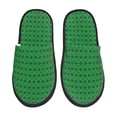 thumbnail image 1 of Balery Green St. Patrick’s day Pantuflas de Casa de Felpa Silenciosas con Diseño Estampado, Zapatillas Cómodas Antideslizantes de Algodón para Interior-Large, 1 of 8