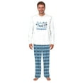 thumbnail image 3 of Snowman Long Sleeve Matching Christmas Pajamas, Baby It's Cold Outside Winter Pajamas, Soft Cotton And Poly Blend, 3 of 7