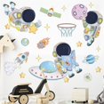 thumbnail image 3 of Gwong Decoración hogareña 2 unids / set Fotomural Individualidad autoadhesiva Dibujos animados nave espacial pegatina de pared para habitación de niños Gwong 21082679, 3 of 6