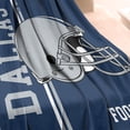 thumbnail image 3 of City Throw Blanket for Men Women Kids Ultra Soft Flannel Blanket Lightweight Warm Blanket Soft Flannel Bedding Football Fans Gifts 50x60 Inch, 3 of 5