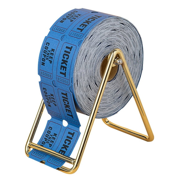 OUNONA 1000pcs Double Rolls Raffle Tickets Raffle Stamps Auctions Tickets Sheets Fundraiser Ticket Printable For Leisure Movie Watching Entertainment