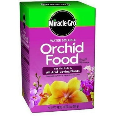 Miracle Gro Water Soluble Orchid Food Fertilizer, 8 oz
