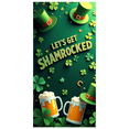 thumbnail image 2 of St Patricks Day Decoration Shamrock Beer Mug Green Hat Backdrop Banner Party Supplies Photography Props Festive Celebrations Bar Decor Holiday Fun, 2 of 8