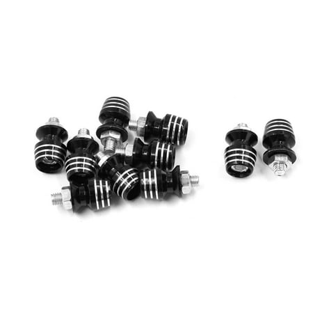 Motorcycle Show Plate - Car Motorcycle Bike License Plate Frame Mounting Bolts Screws 6mm Thread 10 Pcs