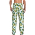thumbnail image 6 of Mens Pajama Pants, Avocado Sleeping Soft Sleep & Lounge Pants for Men, Cuteness Casual PJ Bottoms Pants with Pockets, 6 of 7