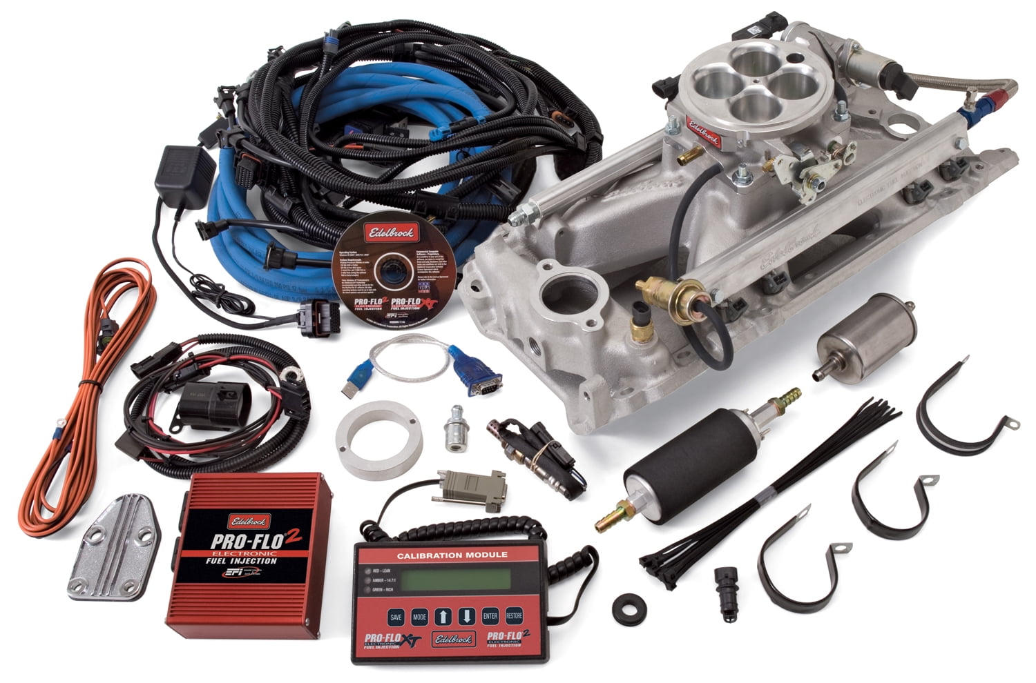 Edelbrock 35500 ProFlo 2 Electronic Fuel Injection Kit