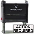 thumbnail image 1 of Action Required Office Self Inking Rubber Stamp (Black Ink) - Large, 1 of 4