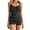 Black#2, variant on GaThRRgYP Sleeveless One Piece Swimsuit with Full Back Coverage,Women's Swimsuits V Neck Bathing Suit for Women Swimsuits Black S