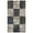 Black, variant on BNM Modern Patchwork Design Indoor Area Rug, 4' x 6', Black