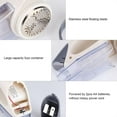 thumbnail image 4 of Portable Battery Powered Fabric Clothes Sweater Lint Remover Fuzz Shaver Removing Machine,Clothes Lint Remover, Fuzz Shaver, 4 of 6