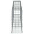 thumbnail image 4 of vidaXL Gabion Basket Set of 2 Silver Galvanized iron Large, 4 of 5