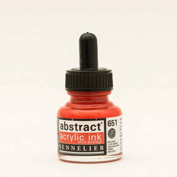 Sennelier Abstract Acrylic Ink, 30ml Bottle, Venetian Pink