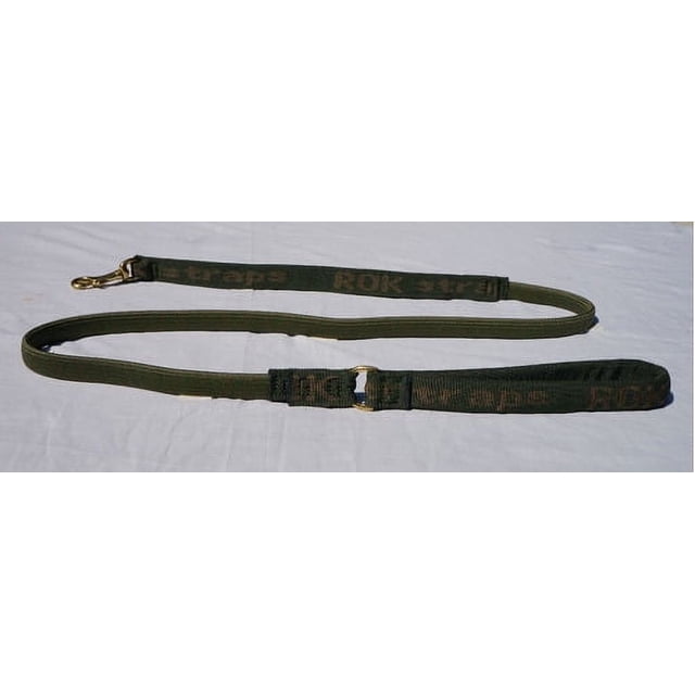 Correa Elastica para Perro Rok Straps Delgada Verde Camouflage