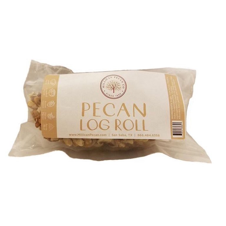 Pecan Log Roll for Sale  Pecan Log Candy Bar, Caramel Nougat