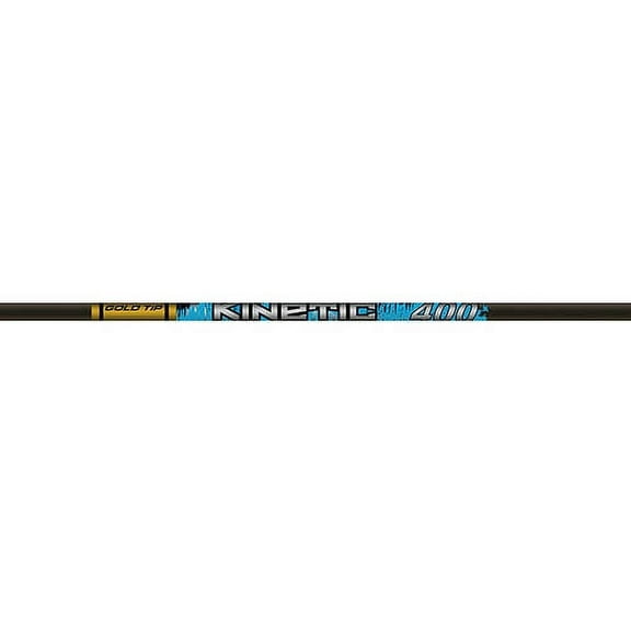 (Pack of 12) Gold Tip 200 Kinetic Kaos Arrow Shafts, Black