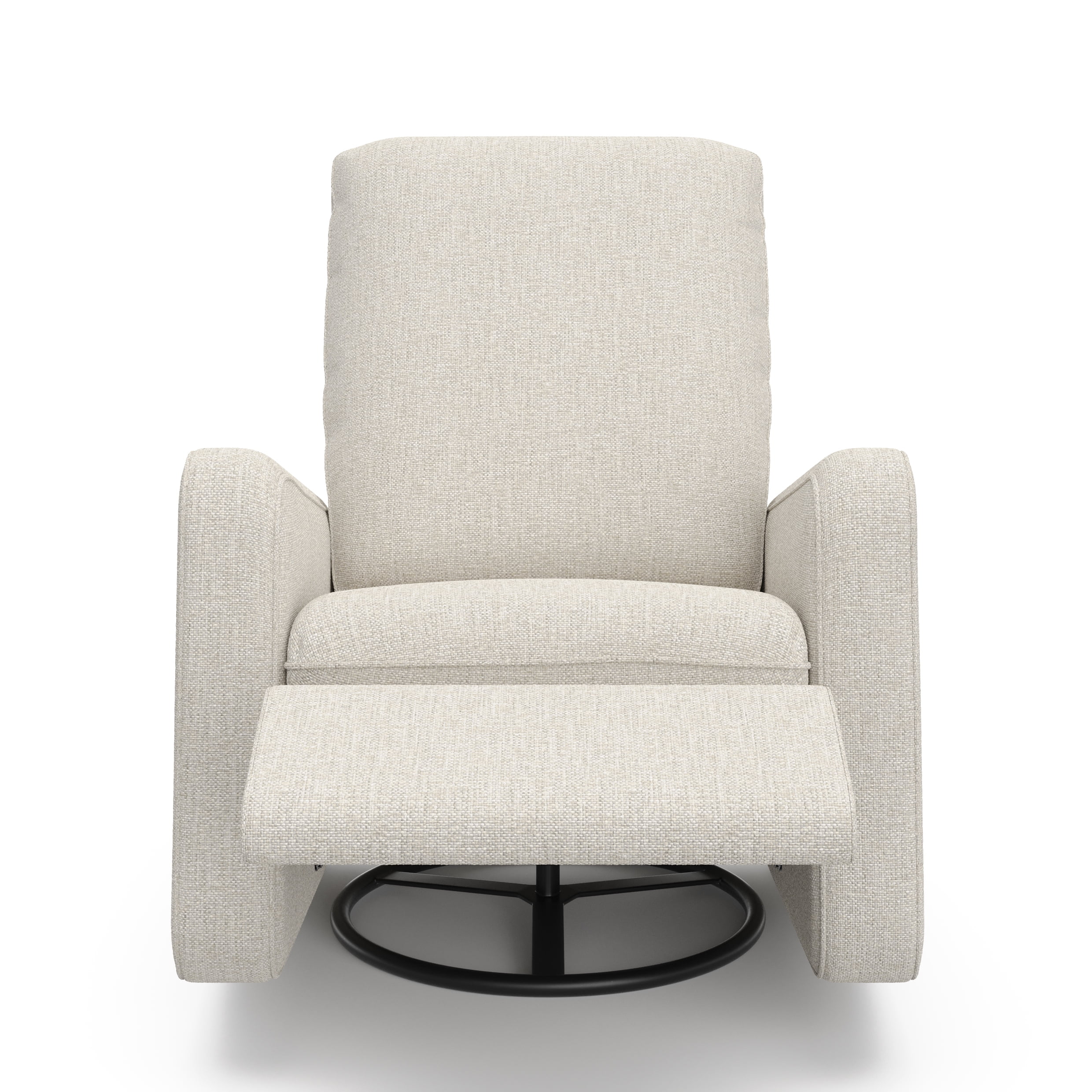 Graco Teddi Infant Power Recliner Swivel Glider with USB, Dune Basketweave