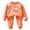 Orange, variant on Enyan Toddler Boy Fall Clothes Cute Long Sleeve Shirt Top Pants Set 2piece Infant Boys Outfits(Grey,18-24 Months)