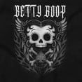 thumbnail image 2 of Betty Boop Gothic Skull Crossbones Women Plus Size Graphic Pullover Hoodie Brisco Brands 4X, 2 of 4