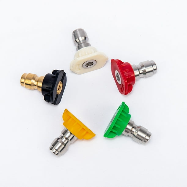 QUETO 1/4" (2.5 GPM) MultiStage Pressure Washer Nozzle Tips Walmart.ca
