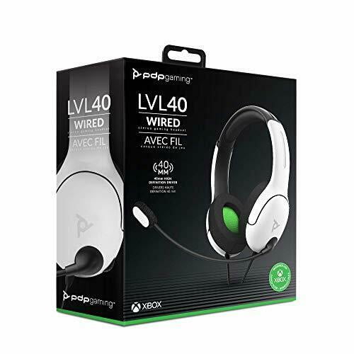 Refurbished PDP 049-015-NA-WH Headset LVL40 Stereo Xbox - series XIS White